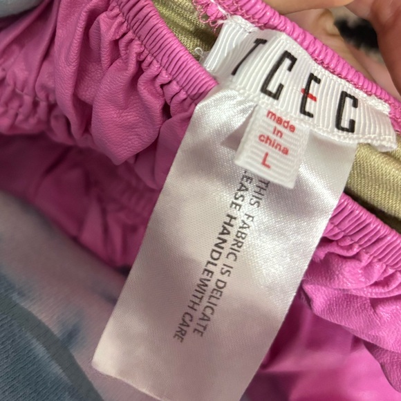 🎀boutique pink bow faux leather dress ✨ - Picture 3 of 3